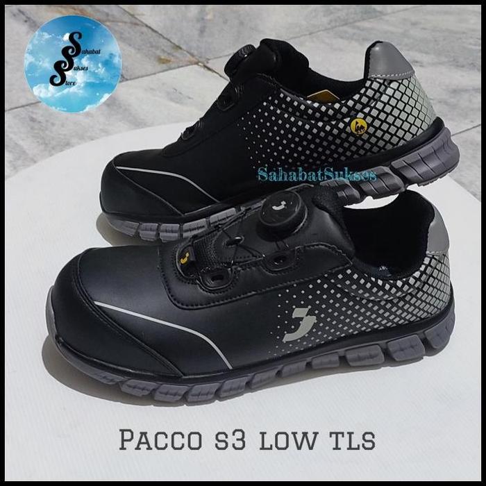 Gambar Ready Sepatu Safety JOGGER PACCO S3 Low TLS Black - 38 dari Travel Shoppers undefined Tokopedia