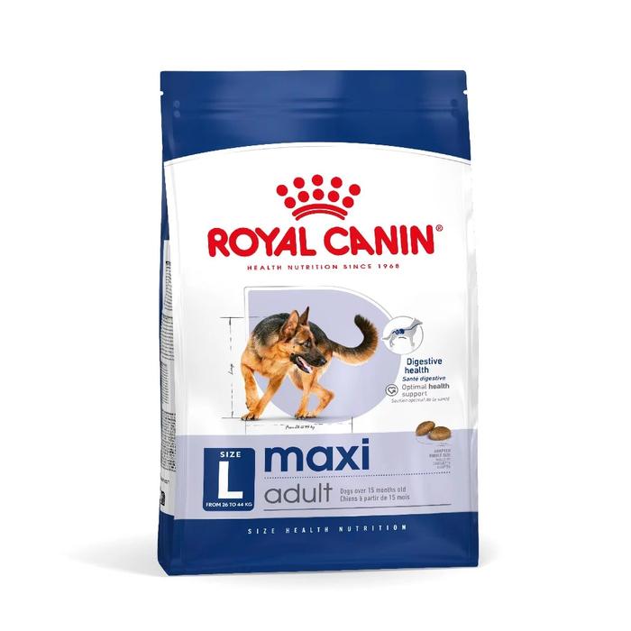 Makanan Anjing Royal Canin Maxi Adult 15 kg Dog Food 15kg Gosend MAXI 10KG