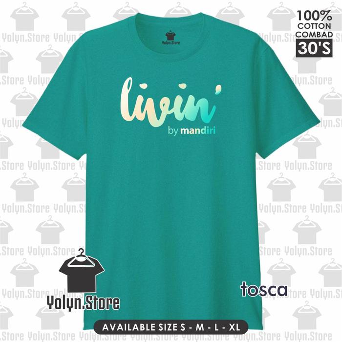 Gambar YOLYN BAJU LIVIN BY MANDIRI OCEANS UNISEX COTTON COMBED 30S//MURAH MERIAH - Tosca, S dari Yolyn.Store undefined 5 Tokopedia