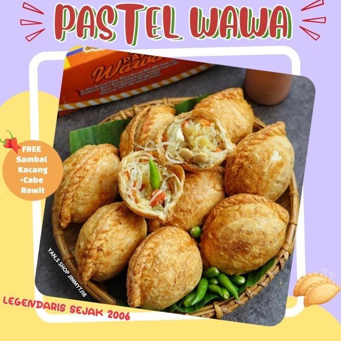 Gambar Promo PASTEL WAWA (ISI 10) LEGENDARIS SEJAK 2006 HALAL FREE SAMBAL KACANG - 5 PCS PASTEL dari puding- undefined Tokopedia