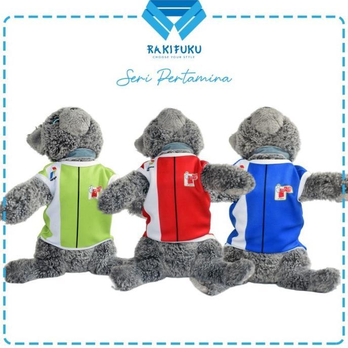 Gambar BAJU KUCING LUCU MURAH SERI SERAGAM PERTAMINA - Biru, M dari pet shoipp undefined Tokopedia