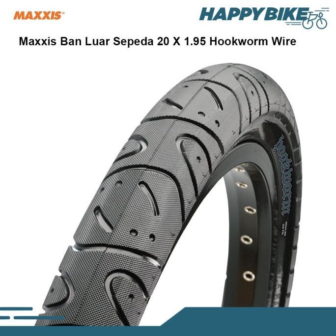 Jual INSTAN MAXXIS TIRE BAN LUAR SEPEDA LIPAT BMX HOOKWORM 20 X