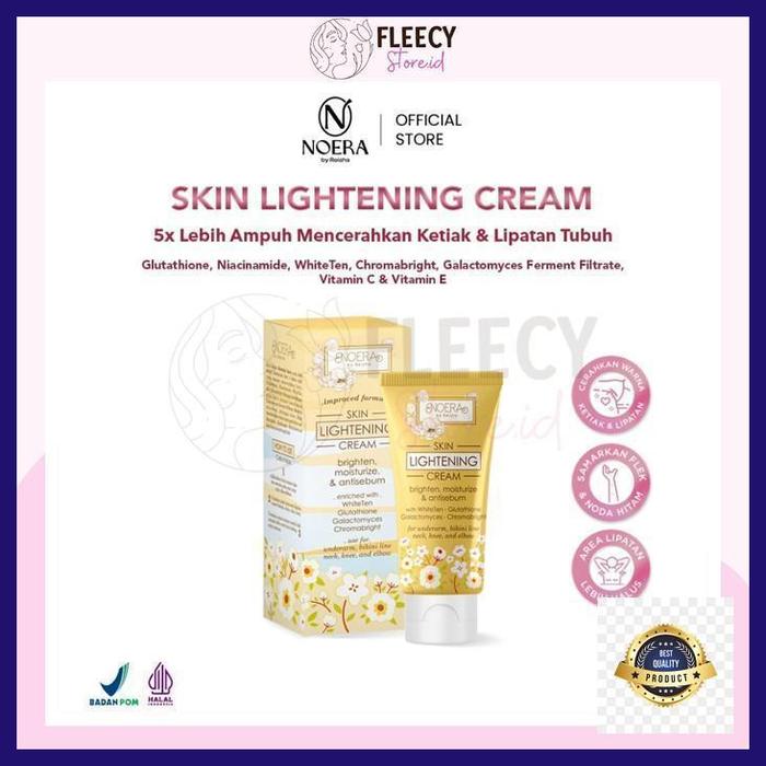 Gambar produk noera skin lightening cream - armpit cream pemutih lipatan bpom high quality - 30GR dari Arissa Mall undefined Tokopedia