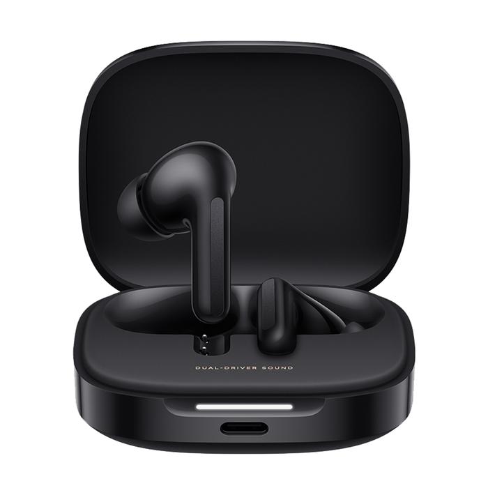 Gambar Xiaomi Redmi Buds 6 | Desain dual-driver suara berkualitas | Peredam bising hingga 49 dB | efek suara imersif 360° | Baterai hingga 42 Jam [Official Store] - Night Black dari Xiaomi Indonesia undefined Tokopedia