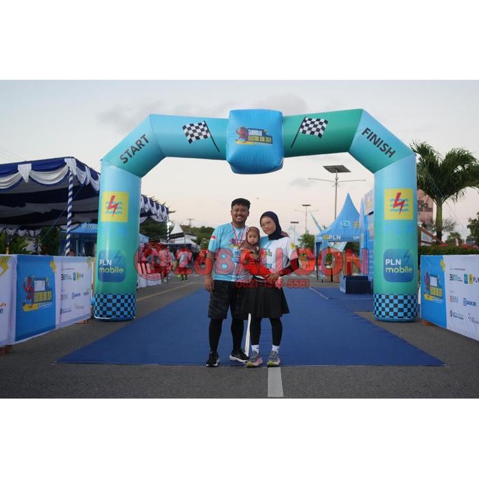 Jual (3x5) BALON GATE GAPURA START FINISH GAWANG Gate Balloon - PVC ...