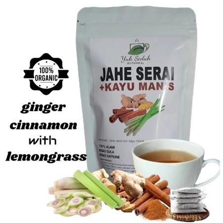 Gambar Teh Jahe Serai Kayu Manis Cinnamon Tea Alami dari Aguslim Agus Shop undefined Tokopedia