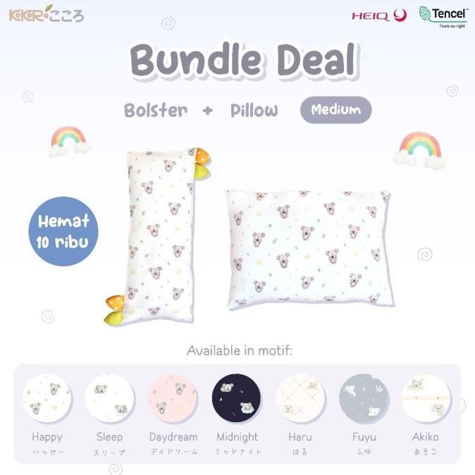 Gambar Laku Shop- Bantal dan Guling Paket Bundle Size Medium | Bantal Guling Set Tidur Anak Bayi Newborn Halus Lembut Tencel - B-Daydream, G-Mori dari Shopku Laku1 undefined Tokopedia