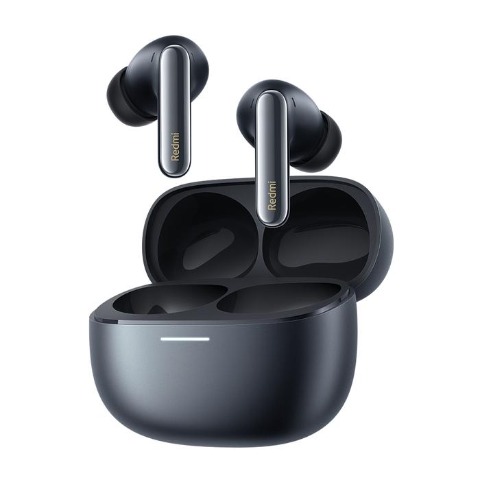 Gambar Xiaomi Redmi Buds 6 Pro | Desain triple-driver coaxial | Multilevel ANC 55 dB | Hi-Res Audio LDAC | Kontrol Sentuh Audio, Telepon,Volume [Official Store] - Space Black dari Xiaomi Indonesia undefined Tokopedia