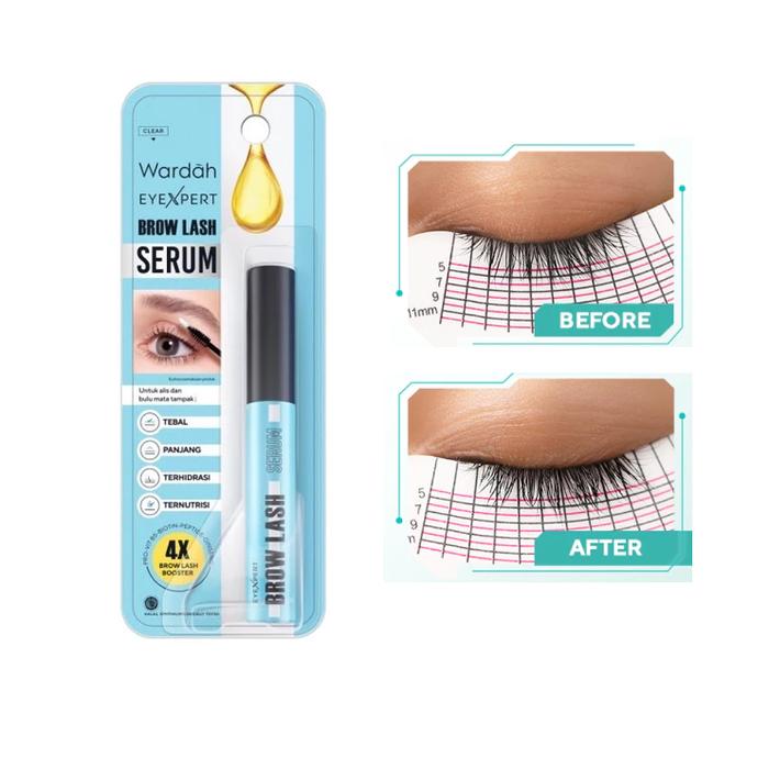 Gambar Wardah EyeXpert Brow Lash Serum 10 ml - Serum Bulu Mata dan Alis, Memanjangkan dan Tebal 14 Hari - Exp 4/27 dari Joyella.id undefined Tokopedia