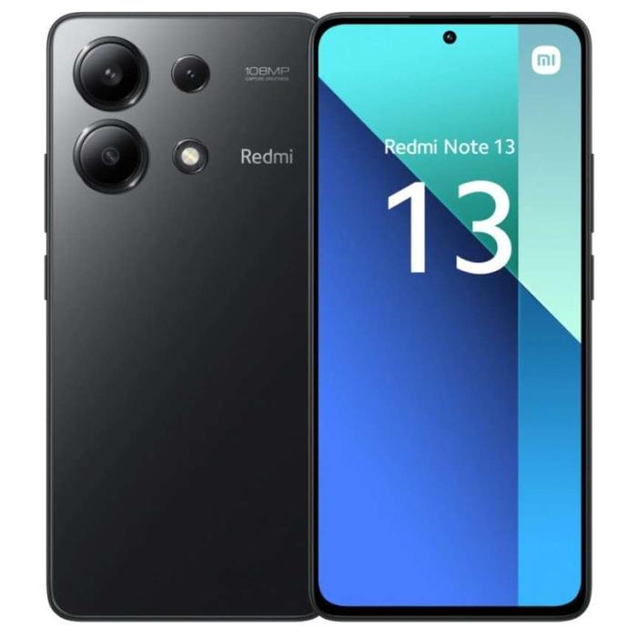 Gambar Xiaomi Redmi Note 13 4G 8GB+256GB Garansi Resmi 1 Tahun - Midnight Black, NOTE 13 4G dari BintangTimurSelindo undefined Tokopedia