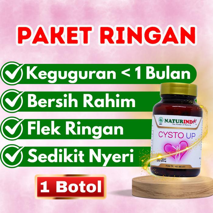 Gambar Obat Pembersih Rahim Setelah Keguguran Detox Rahim Kista Haid Ampuh Herbal Cysto Naturindo - Ringan dari Monero Herbal Store undefined Tokopedia