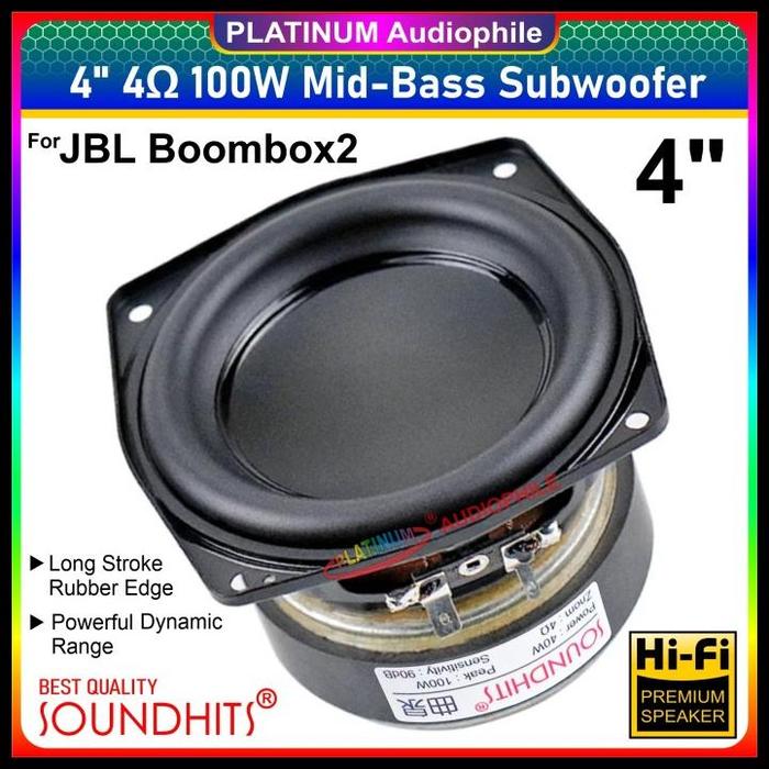 Gambar Speaker 4 in d-Bass Woofer Super Bass Subwoofer 4 ohm 40W-100W for JBL Boombox SW-405M dari bocim_store undefined Tokopedia