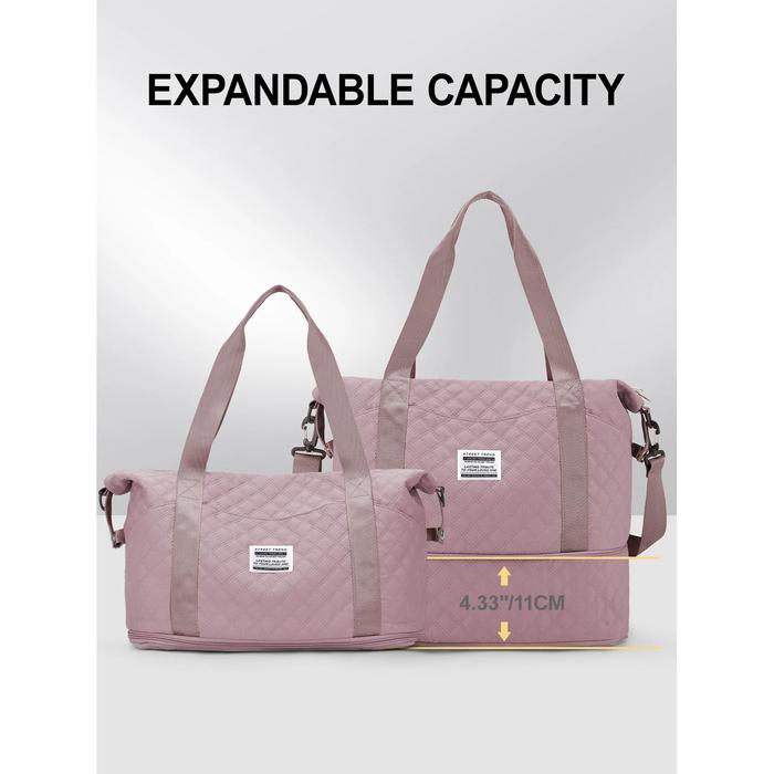 Jual Foldable Travel Bag, Waterproof Women'S Weekender Overnight