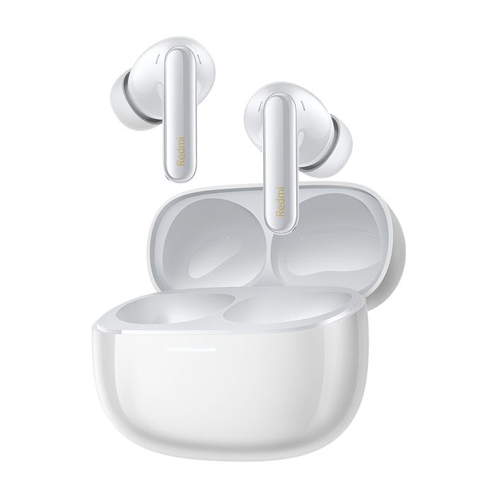 Gambar Xiaomi Redmi Buds 6 Pro | Desain triple-driver coaxial | Multilevel ANC 55 dB | Hi-Res Audio LDAC | Kontrol Sentuh Audio, Telepon,Volume [Official Store] - Glacier White dari Xiaomi Indonesia undefined Tokopedia