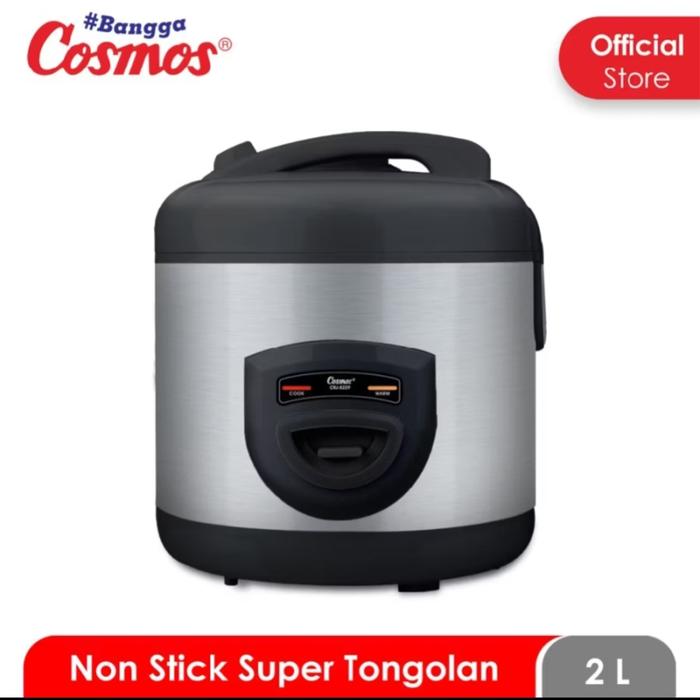 Gambar COSMOS CRJ8229 Rice cooker 2L/magic com cosmos  2liter - Hitam silver dari Gudang Elektronik 2 undefined Tokopedia