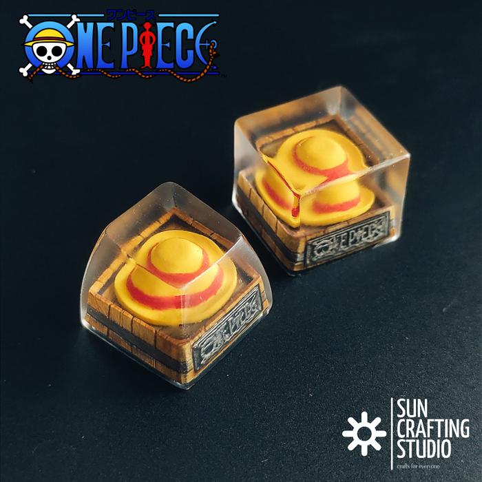 Gambar Pre Order : Artisan Keycap One Piece Custom Keyboard Keycaps Anime - Logo OP, SA dari ARK Studio Creative Works undefined 4 Tokopedia
