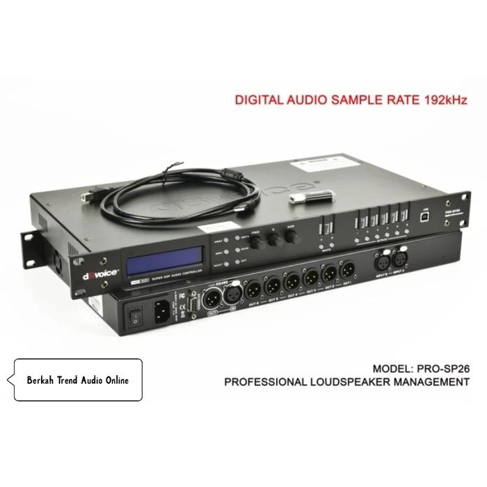 Gambar Management Audio Systeam Dlms 2 in 6 Out dBvoice Pro sp 26 Original dari Berkah Trend Audio Online undefined Tokopedia
