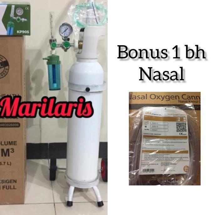 Gambar Terlaris Jual Tabung Oksigen Regulator Selang Dan Trolley Lengkap Khusus Gosend - Hanya Tabung dari riskistore@162 undefined Tokopedia
