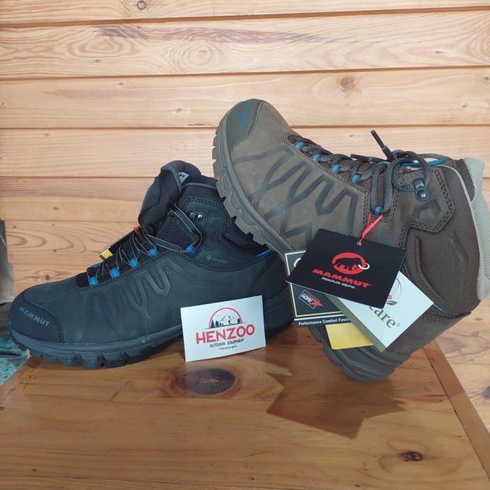 Gambar Best Seller Mammut Mercury Mid 3 GTX Goretex Hiking Shoes Boots Sepatu Gunung - Black Dark, 40 dari Odate shop7 undefined Tokopedia