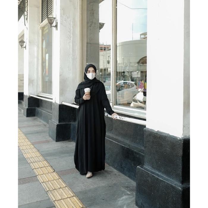 Gambar AMEERA ABAYA 1 SET PASHMINA - Hitam, S dari Love Fashion Style Shop undefined Tokopedia
