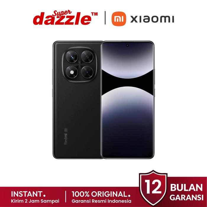 Gambar [ TERLARIS ] HP Xiaomi Redmi Note 14 PRO 5G 12/512 12/256 8/256 8/128 GB Original 100% Garansi Resmi 15 Bulan TAM Xiaomi Official Store Indonesia promodazzle promo dazzle mall handphone android baru new ori murah termurah 3 4 5 6 jutaan jt terbaik gaming - 8/256 Black dari DZL Official Store undefined Tokopedia