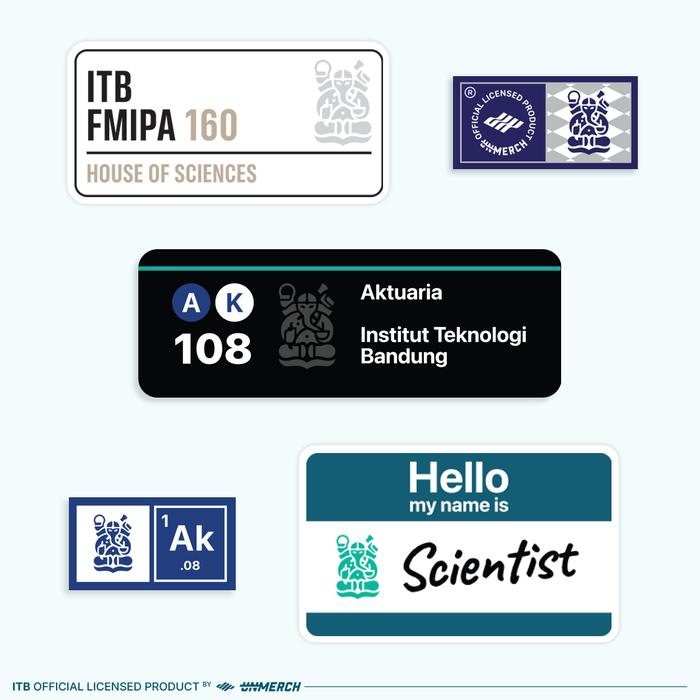 Jual Fakultas Matematika dan Ilmu Pengetahuan Alam - Decal Sticker ITB ...
