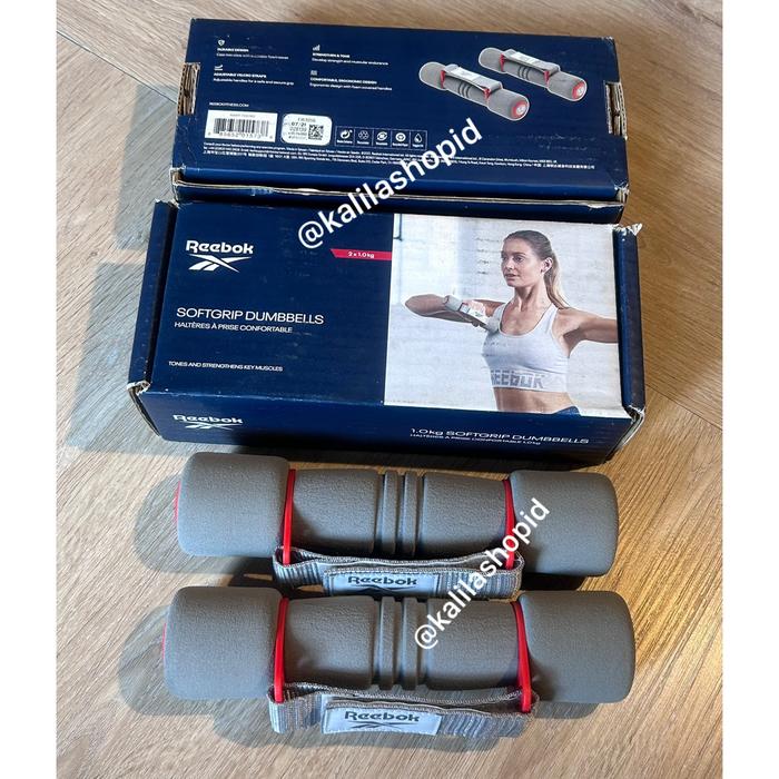 Jual Reebok Softgrip Dumbbells Origina kg isi Kota Depok