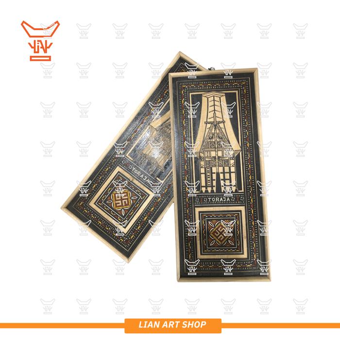 Gambar Ukiran Toraja Pajangan Dinding Sepasang (17x38) - Ukiran1 dari Lian Art Shop undefined Tokopedia