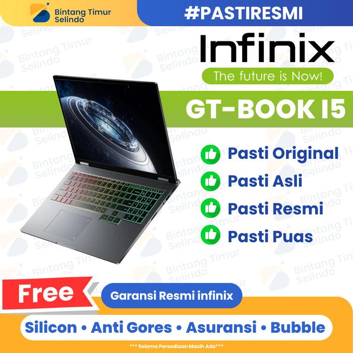 Gambar Infinix GT Book - Intel Core i5 - Nvidia RTX 3050 6GB GDDR6 - RAM 1 6 GB - SSD 512GB - 1 6 inch IPS 120Hz dari BintangTimurSelindo undefined Tokopedia
