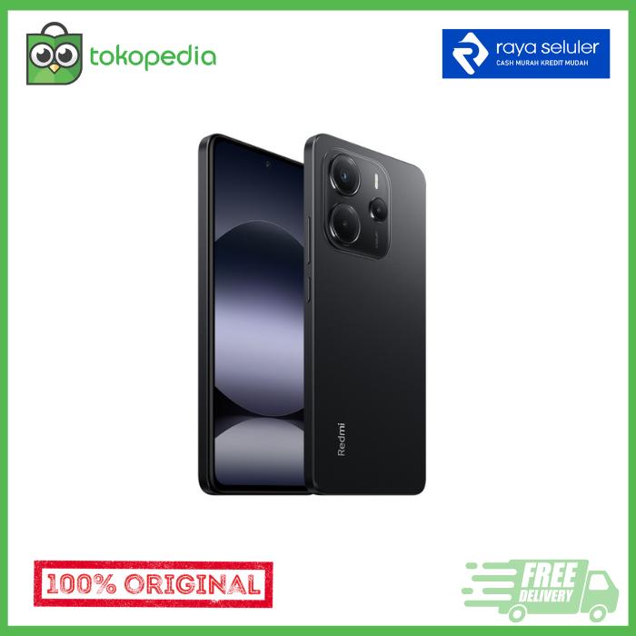 Gambar Xiaomi Redmi Note 14 8/256GB - 108 MP AI Camera | 5500mAh 33W Turbo Charging | MediaTek Helio G99 Ultra - Midnight Black dari Raya Seluler Solo - Kawatan undefined Tokopedia