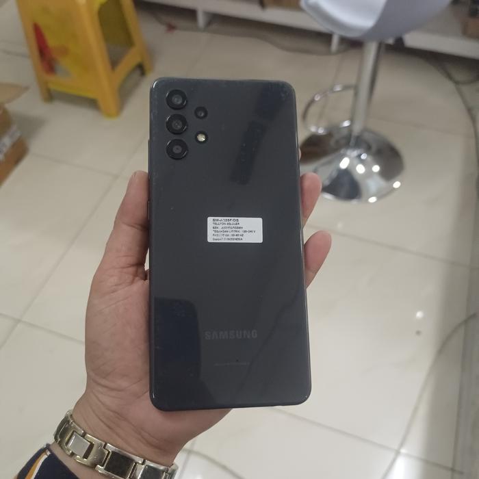 Gambar samsung galaxy A32 8/128 4G resmi(second) - Hitam, 8/128 5G dari sinaga celuler undefined Tokopedia