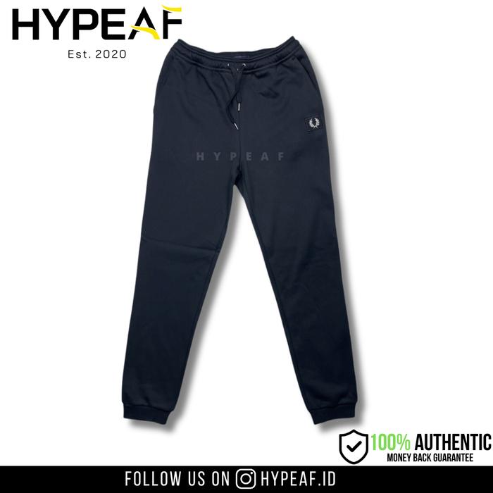 FRED PERRY Square Patch Logo Jogger Pants [100% Authentic] S