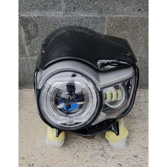 Gambar Lampu tiger revo pece set biled projector 3 inch plus daymaker mini 3 mata headlamp tiger pece set biled 3inch set CWL 3 mata lampu tiger pece ! - Hitam, Lampu Tiger pc dari Moonlight Moto undefined Tokopedia
