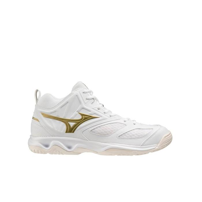 Gambar KING OF DRIBBLE Sepatu Volley Mizuno Dynablitz MID White V1GA212758 Original - 44 dari King Of Dribble undefined Tokopedia