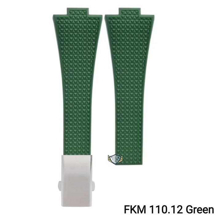 Gambar Tali Jam Tangan Prx 40 mm Cts Replacement Strap Rubber Tissot Prx FKM 110.12 - FKM 110.12 GN dari Watch Band N strap Kota Surabaya Tokopedia
