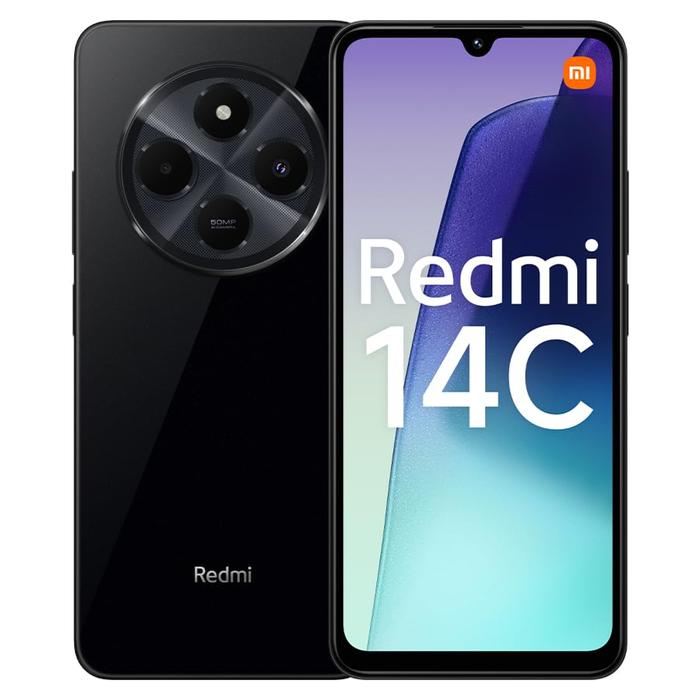 Gambar Xiaomi Redmi 14C 8/256GB 6/128GB [+8GB Extended RAM] Original Garansi Resmi Xiaomi 15 Bulan - Midnight Black, 6/128GB dari TOPSELL OFFICIAL undefined Tokopedia