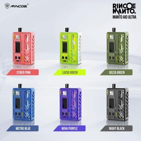 Gambar Authentic Rincoe Manto Aio Ultra  aio only - CYBER PINK dari VAPORISEDIPATIUKURR undefined Tokopedia
