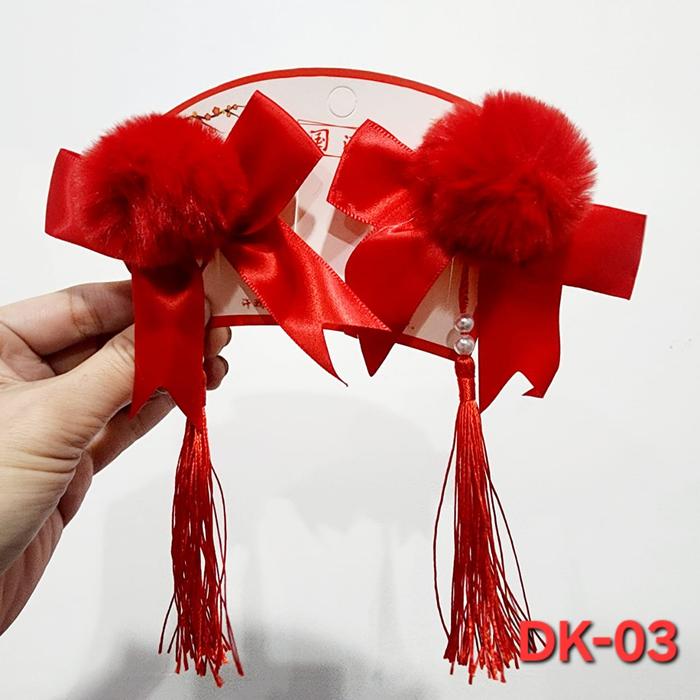 Gambar Jepitan Rambut Imlek Pita Kupu Kupu Merah Aksesories Rambut Kado Anak - DK-3 JEPIT PITA dari MadisonShop undefined Tokopedia