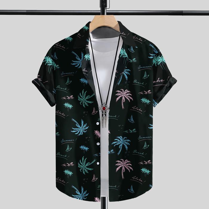 Gambar Kemeja Pria -  Beautiful island Hawai - S dari DG Official Store undefined Tokopedia