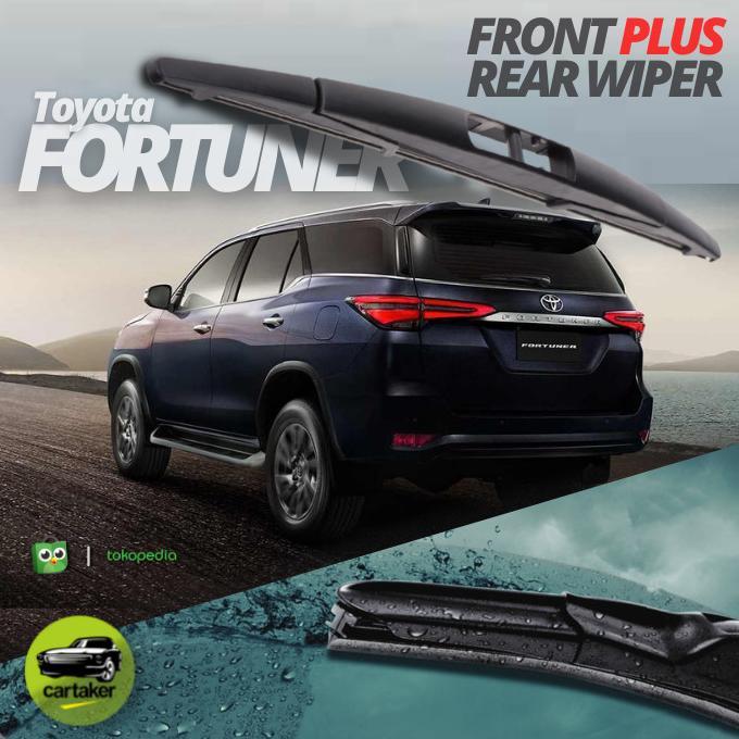 Gambar WIPER FRAMELESS TOYOTA FORTUNER VRZ KARET KACA MOBIL SILICON HYBRID ORIGINAL - Plus Rear dari Nusantara Karya Sejahtera undefined Tokopedia