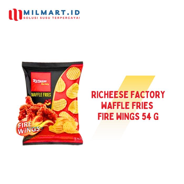 Gambar RICHEESE FACTORY WAFFLE FRIES 54G RICH BURGER/FIRE WINGS SNACK KERIPIK - FIRE WINGS dari milmart.id undefined Tokopedia