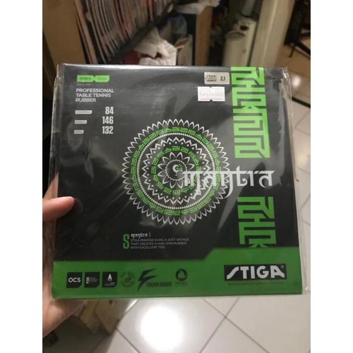 Gambar ORIGINAL STIGA MANTRA S Karet Rubber Bat Bet Ping Pong Tenis Meja BARU Dan SEGEL - Hitam, 2.1mm dari sampurna jaya22 undefined Tokopedia