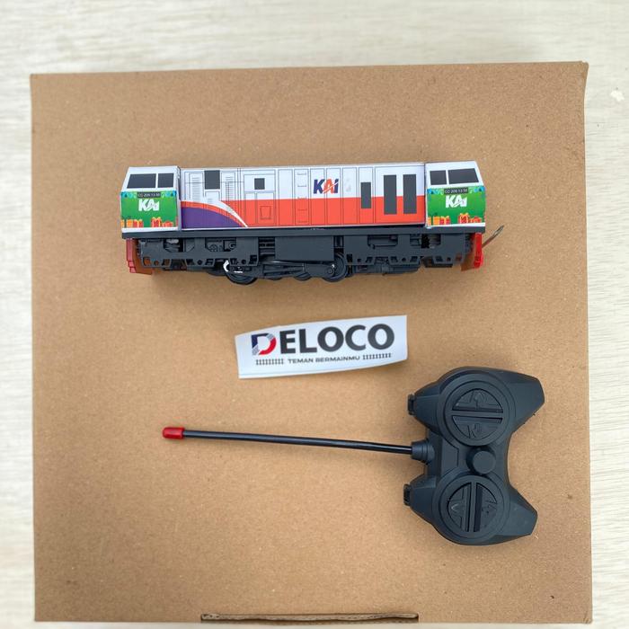 Gambar paket Rangkaian murah Mainan Kereta Api Indonesia RC,Kereta api mainan Remot control,Lokomotif cc206 NATARU 2025 RC,2 Gerbong NATRU 2025,1 gerbong makan NATARU 2025 - lokomotif rc dari DELOCCOOFFICIAL undefined Tokopedia