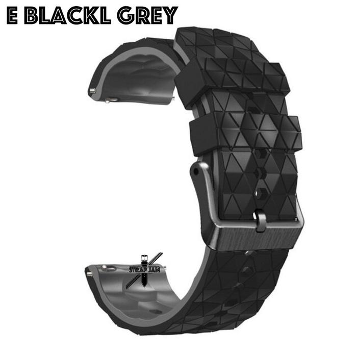 Gambar HPF 22mm Strap Realme Watch S2 / Nothing CMF Watch Pro 2- Tali Jam Tangan Rubber Silikon With Diamond Shape - E. dari jmcellsurabaya undefined Tokopedia