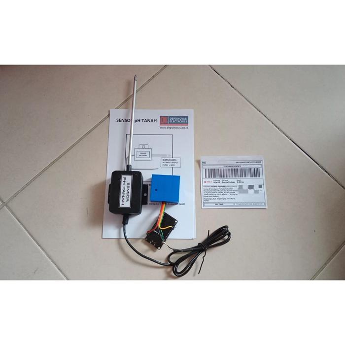Gambar Sensor pH Tanah Support Arduino NodeMCU ESP32 - pH + IoT Blynk dari tokodepoinovasi undefined Tokopedia