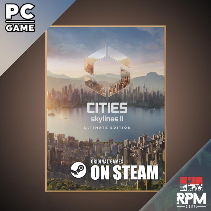 Gambar Cities Skylines II / Cities Skylines 2 Ultimate Edition - PC ORIGINAL - dvd (DL-63GB) dari RPM Digital undefined Tokopedia