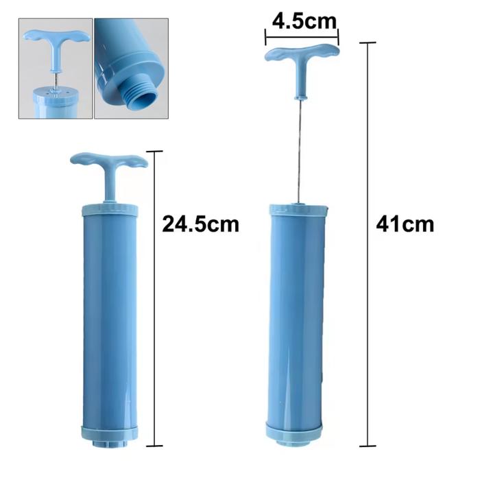 Gambar Pompa Vakum Tangan Manual Plastik Baju Pakaian Portable Travel Bag Vacuum Hand Pump - Drat Luar dari Tosco Official undefined Tokopedia