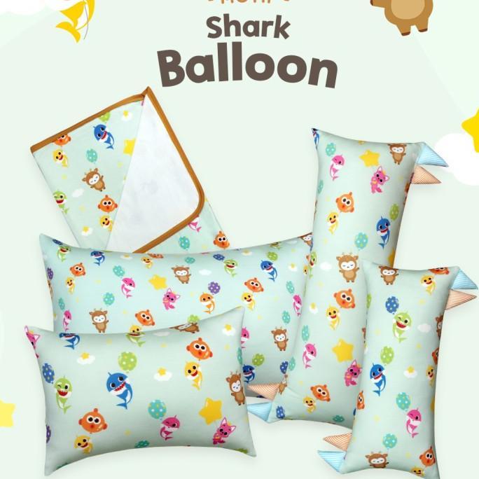 Gambar SARUNG BANTAL GULING HIKARUSA BABYSHARK SMALL|SARUNG TENCEL BABY SHARK - SHARK BALLON, S dari CALYSTA-STORE undefined Tokopedia