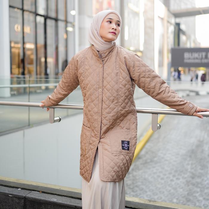Ala Korea Ootd Hoodie Mocca Hijab Promo Hijacket Belva Jaket