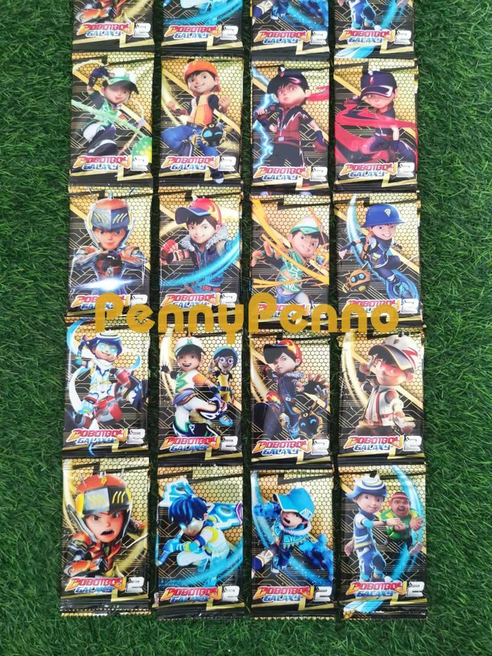 Gambar Kartu / Trading Card Game Boboiboy Galaxy 1 Pack isi 10 Kartu Merek DG - Boboiboy dari PennyPenno undefined Tokopedia